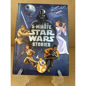 Star Wars: 5-Minute Star Wars Stories by Lucasfilm Press (2015, Hardcover)